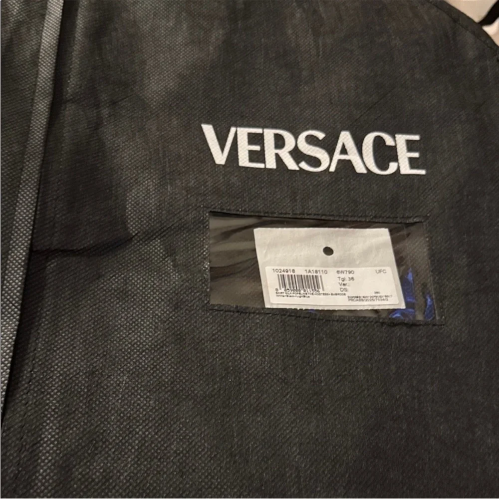 Versace Black Garment Bag NEW